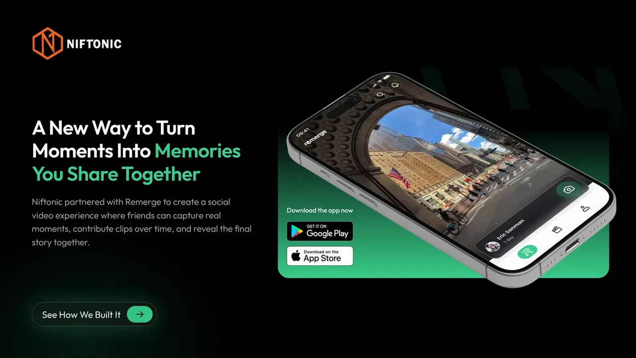 Remerge app by Niftonic