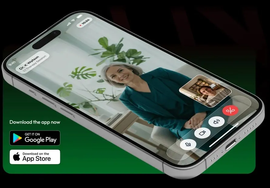 TreeTalk Therapy app screens