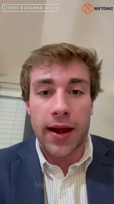 Hayden Hassell, Founder, Remerge, in a video testimonial about building Remerge with Niftonic