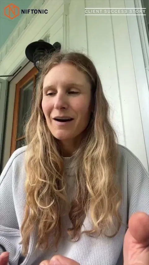 Cami Wolff, Director of Marketing, BlissTrax, in a video testimonial about building BlissTrax with Niftonic
