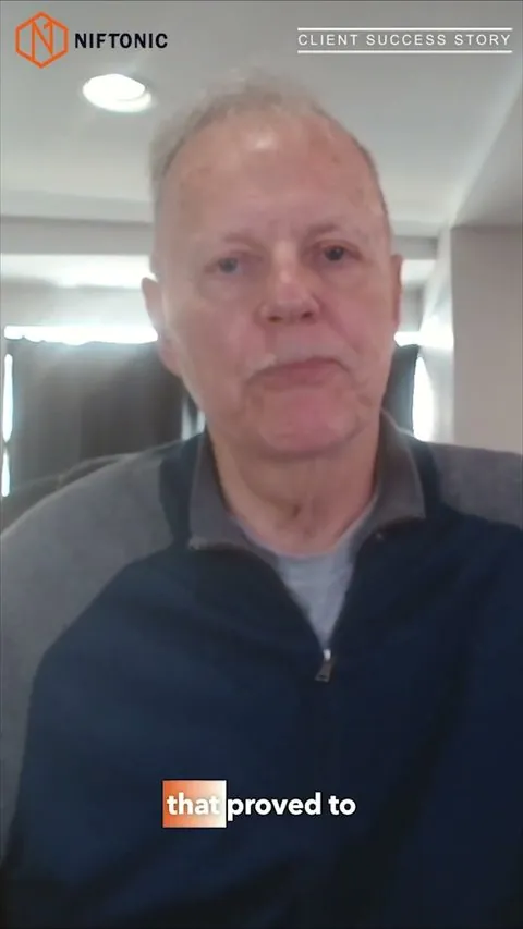 Philip Trapkin, Founder & CEO, BlissTrax, in a video testimonial about building BlissTrax with Niftonic