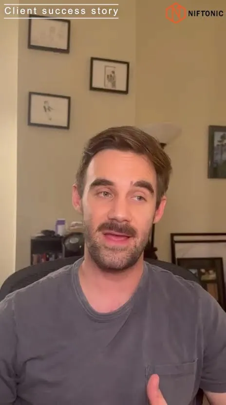 Zach Summers, Founder & CEO, Kitchen Stage, in a video testimonial about building Kitchen Stage with Niftonic